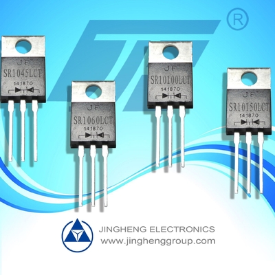 Diode rectificateur de barrière Schottky de 20A 45V ITO-220AB avec structure en alliage de haute puissance