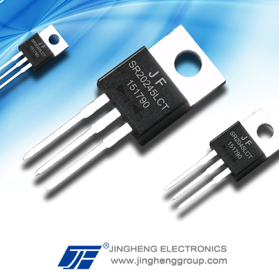 Diode rectificateur de barrière Schottky au silicium SRF1020CT 10A/20V avec boîtier ITO-220AB