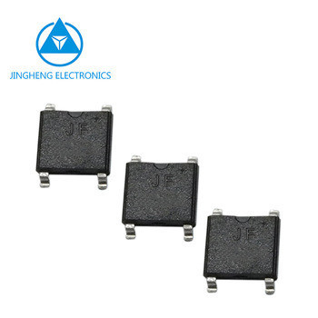 Structure Gpp Chip MB10s 1A 1000V Réctificateur de pont passivé en verre avec paquet Mbs