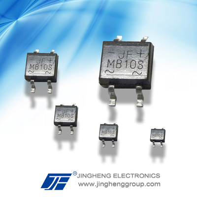 MB6S 1A/600V MBS rectificateur de pont avec 0,001 kg de poids brut dans un petit emballage