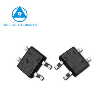 Diode rectificateur de pont passivé en verre MB1F à MB10F avec emballage MBF et silicium