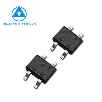 Diode rectificateur de pont passivé en verre MB1F à MB10F avec emballage MBF et silicium