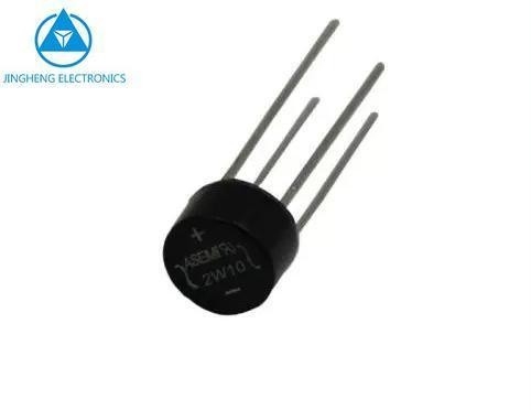 GPP Chip 2A D 2W005/2W02/2W04/2W06/2W08/2W10 Diode rectificateur de pont avec boîtier WOB