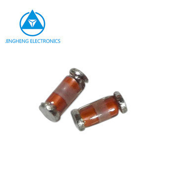 Diodes Zener SMD au silicium ZMM1-ZMM200 0,5 W dans le paquet Minimelf pour les besoins du client